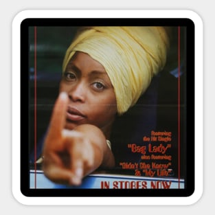 Erykah Badu Iconic Imprint Sticker